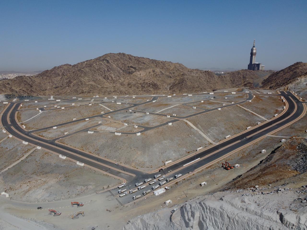 مشروع طرق وجسور في مكة المكرمة